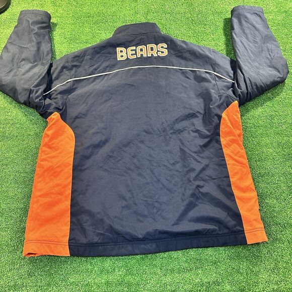 Chicago Bears Reebok Men’s NFL Large Full Zip Up Jacket/Coat Football - Picture 13 of 13
